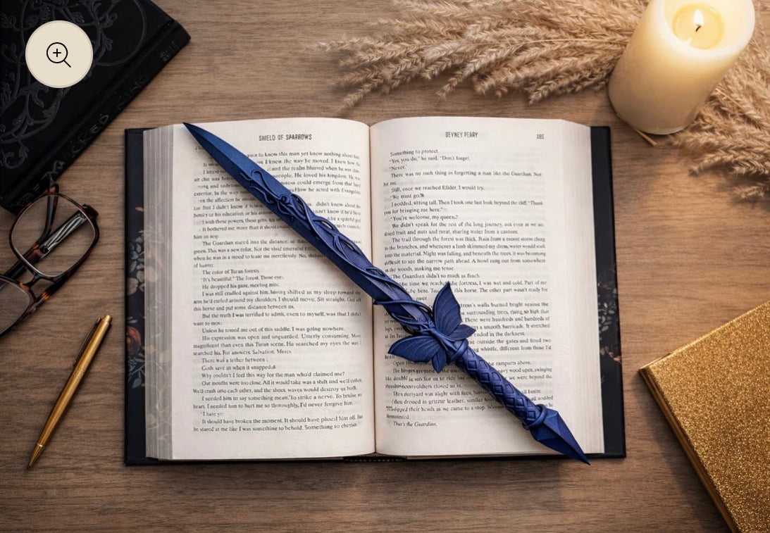 Enchanted Fae Dagger - Purple Galaxy