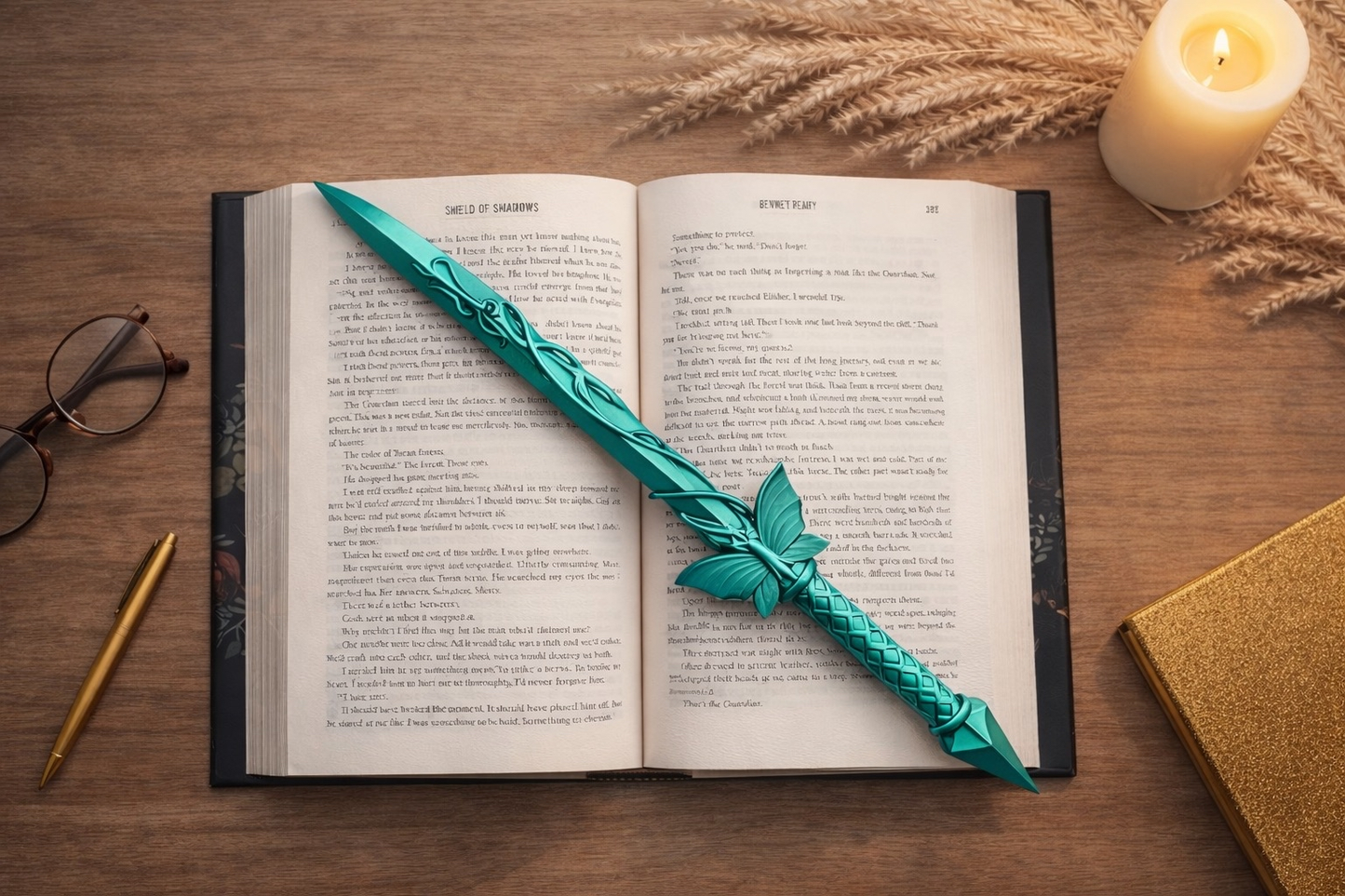 Enchanted Fae Dagger - Antique Teal